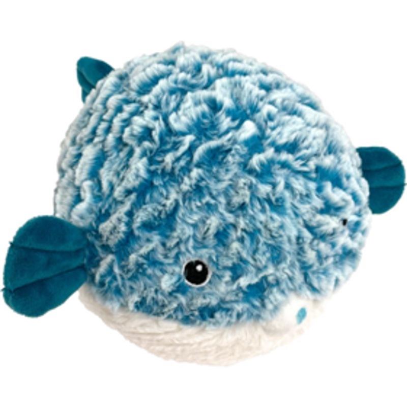 Shoreway Pufferfish Plush Dog Toy