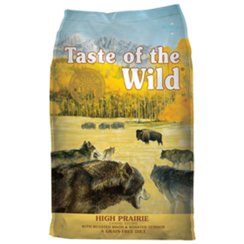 Taste of the Wild High Prairie Canine Recipe with Roasted Bison & Roasted Venison Dog Food
