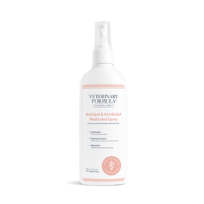 Veterinary Formula Clinical Care Hot Spot & Itch Relief Medicated Spray, 8 oz.