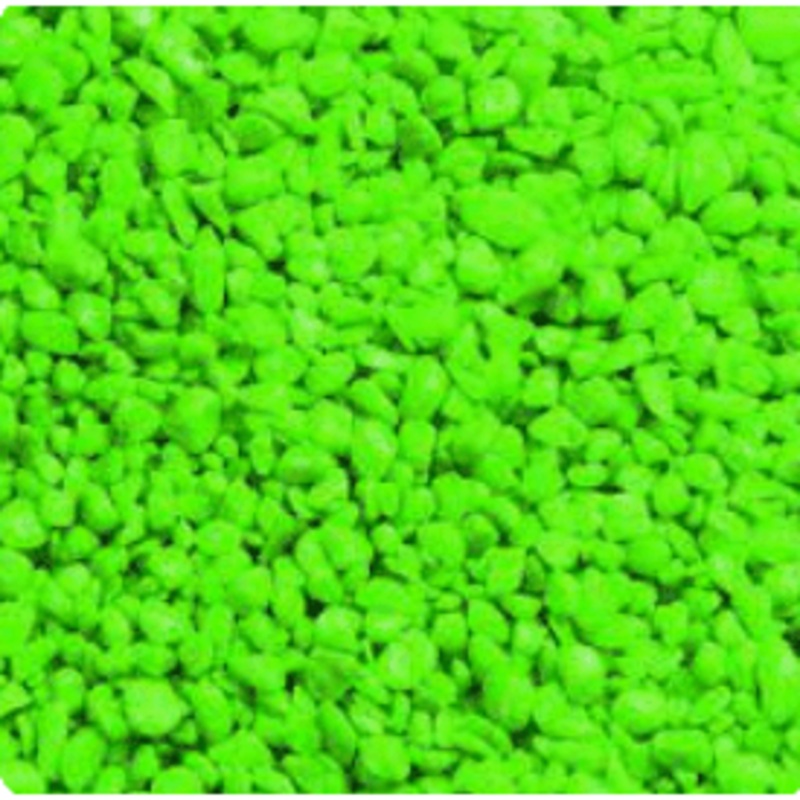 Aqua Gruzo Aquarium Gravel 4-7mm – Neon Green 1kg