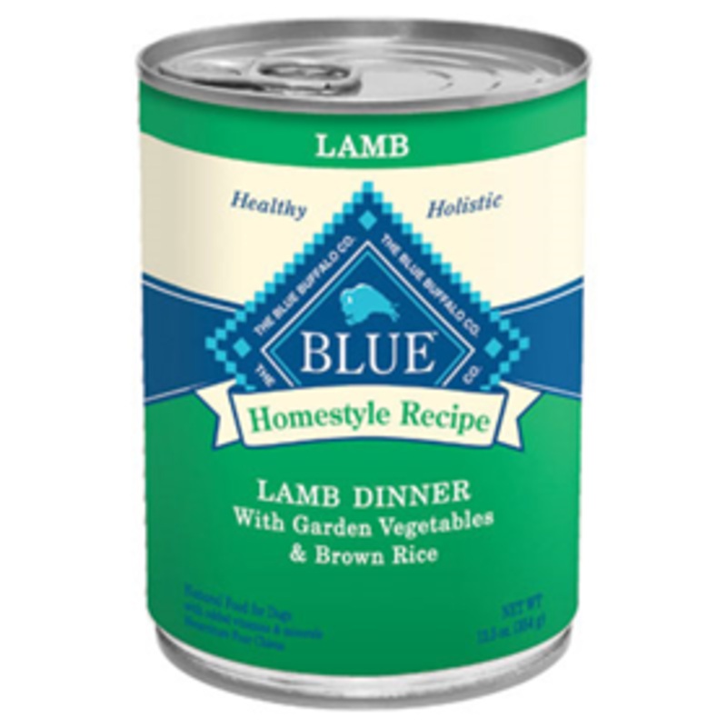 Blue Buffalo Homestyle Recipe Lamb Dinner With Garden Vegetables & Brown Rice Dog Food 12.5 oz.