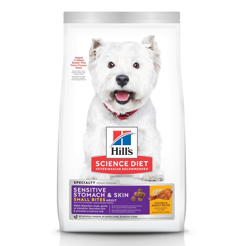 Hill’s Science Diet Sensitive Stomach & Skin Small Bites Chicken Recipe Adult Dry Dog Food