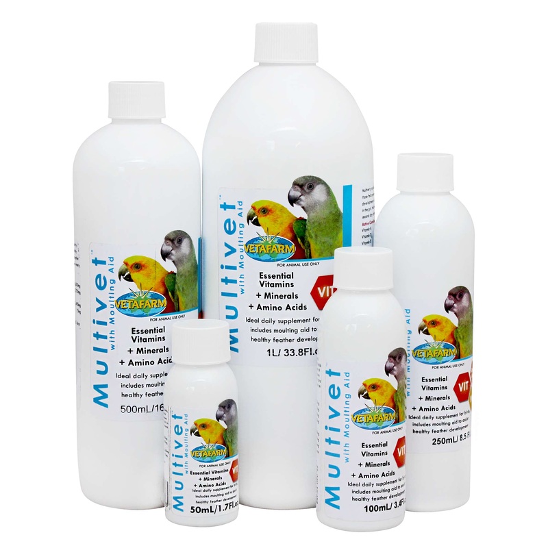 Vetafarm Multivet with Moulting Aid for Birds