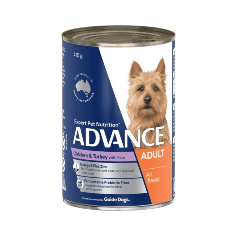 Advance Chicken Turkey & Rice Adult Dog Wet Food