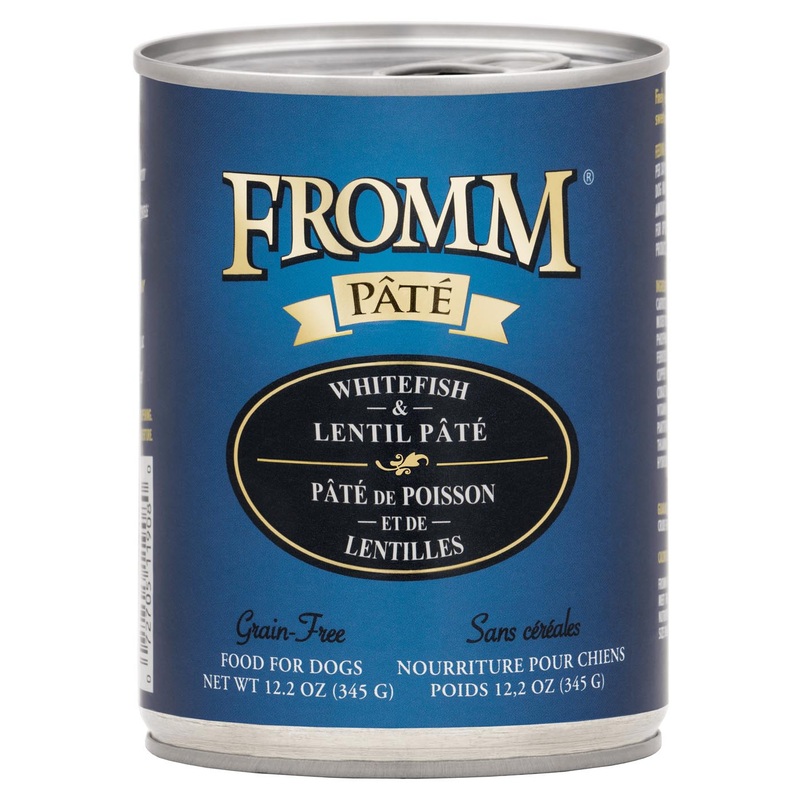 Fromm Grain Free Canned Whitefish & Lentil Pte Dog Food