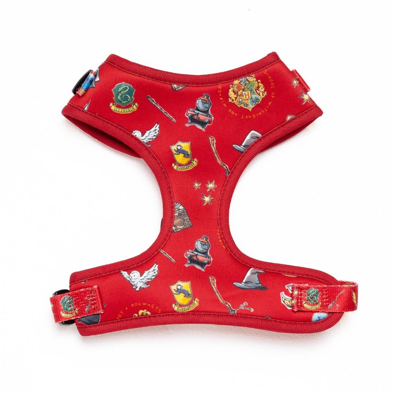 Harry Potter Dog Harness|X Small|Small|Medium|Large|X Large