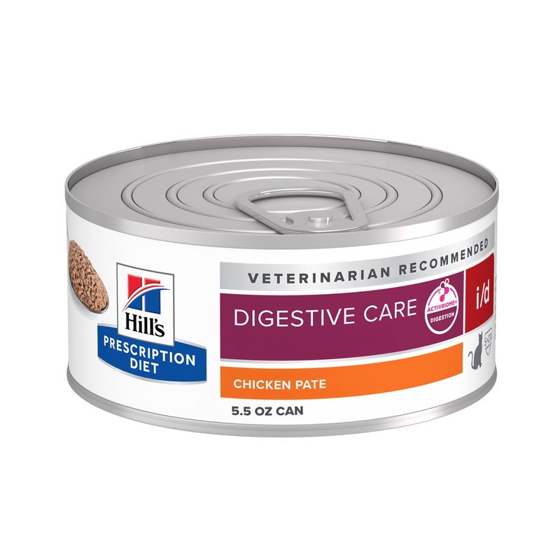 Hill’s Prescription Diet i/d Digestive Care Canned Cat Food 156g x 24