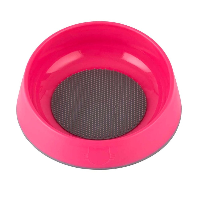LickiMat OH Bowl for Cats|Pink|Green
