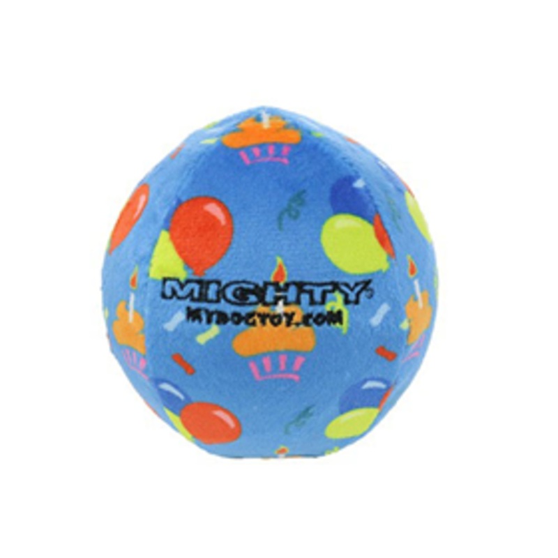 Mighty Ball Birthday Celebration Dog Toy