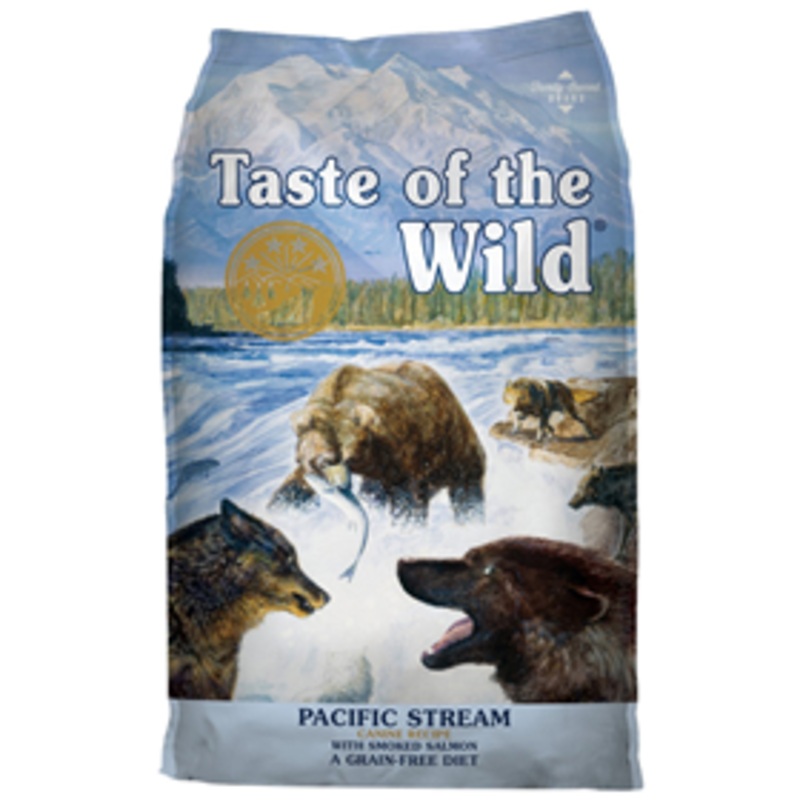Taste of the Wild Pacific Stream Canine Recipe with Smoked Salmon Grain-Free Dog Food