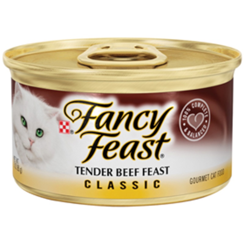 Fancy Feast Classic Pat Tender Beef Gourmet Cat Food 3oz