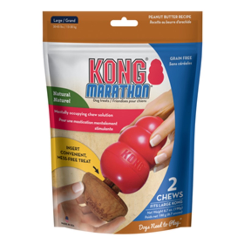 KONG Peanut Butter Marathon 2pk.