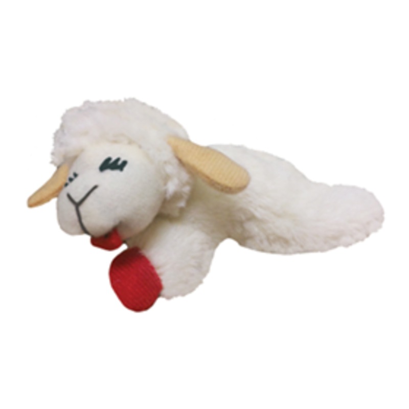 Multipet Lamb Chop Catnip toy 4in