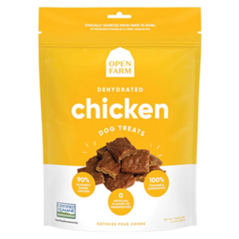 Open Farm Dehydrated Chicken Treats 4.5 oz