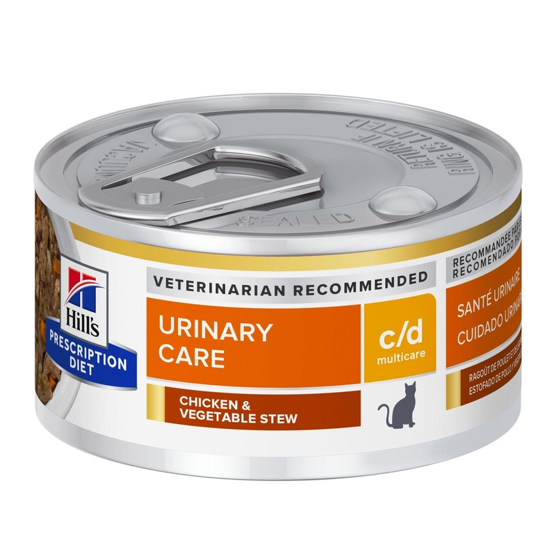 Hill’s Prescription Diet Feline c/d Multicare Urinary Care Chicken & Vegetable Stew 82g x24