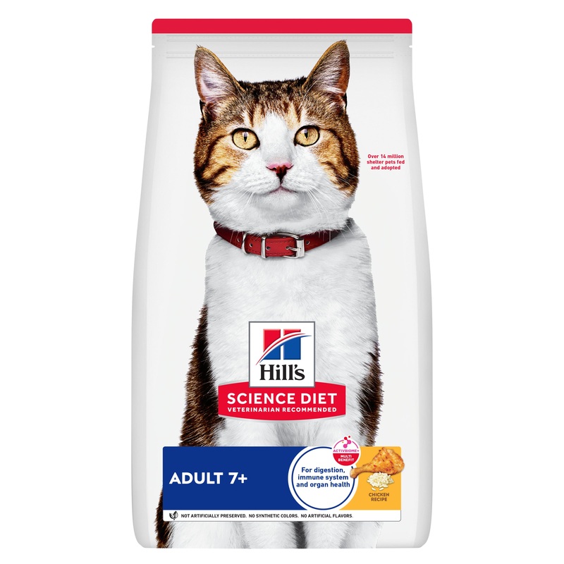 Hill’s Science Diet Adult 7+ Senior Dry Cat Food