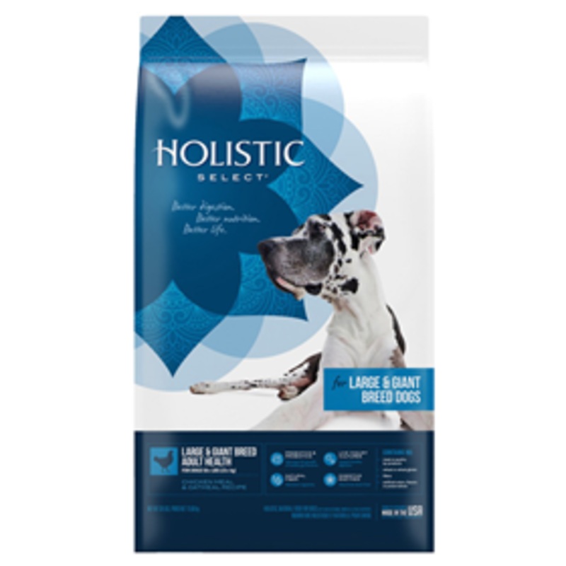 Holistic Select for Large & Giant Breed Adult Dogs 30 lbs.