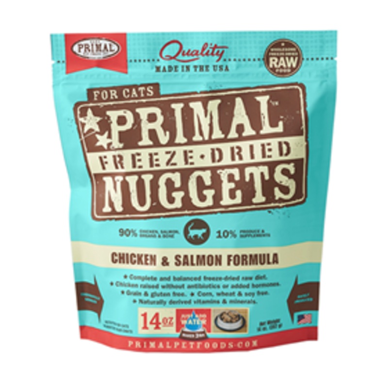 Primal Freeze-Dried Nuggets Chicken & Salmon Formula Cat Food