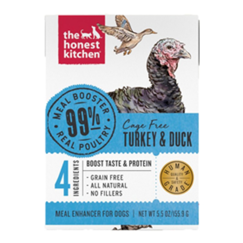 The Honest Kitchen Meal Booster 99% Real Poultry Meal Enhancer for Dogs 5.5 oz.