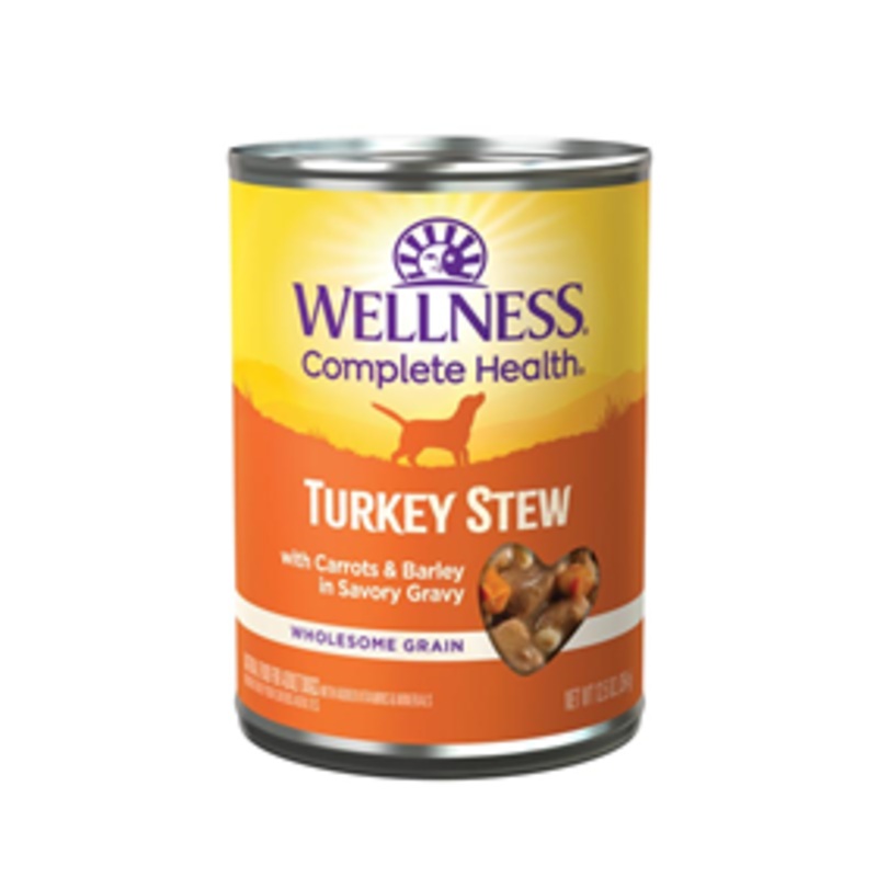 Wellness Turkey Stew with Barley & Carrots Dog Food 12.5 oz.