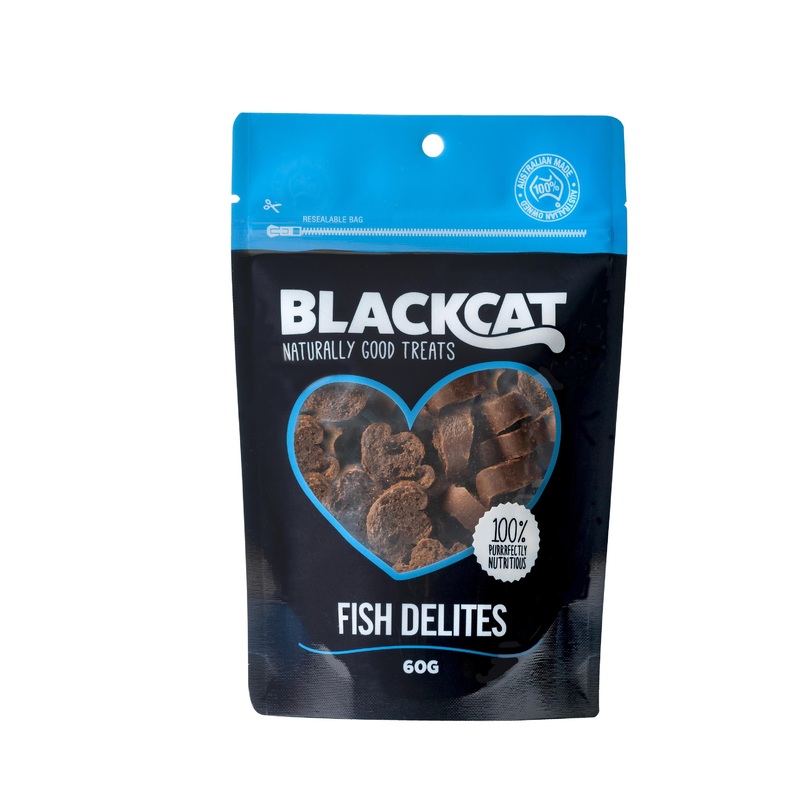 Blackcat Fish Delites Cat Treat 60g