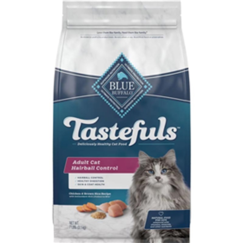 Blue Buffalo Tastefuls Adult Cat Hairball Control Chicken & Brown Rice Recipe