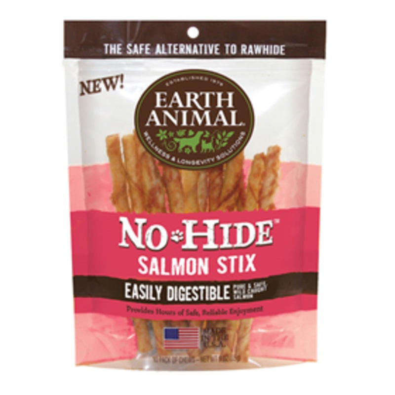Earth Animal No-Hide Salmon Stix 10 pack