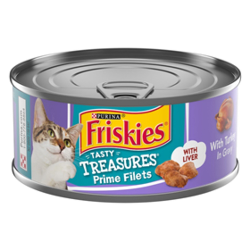Friskies Tasty Treasures Prime Filets With Turkey and Liver