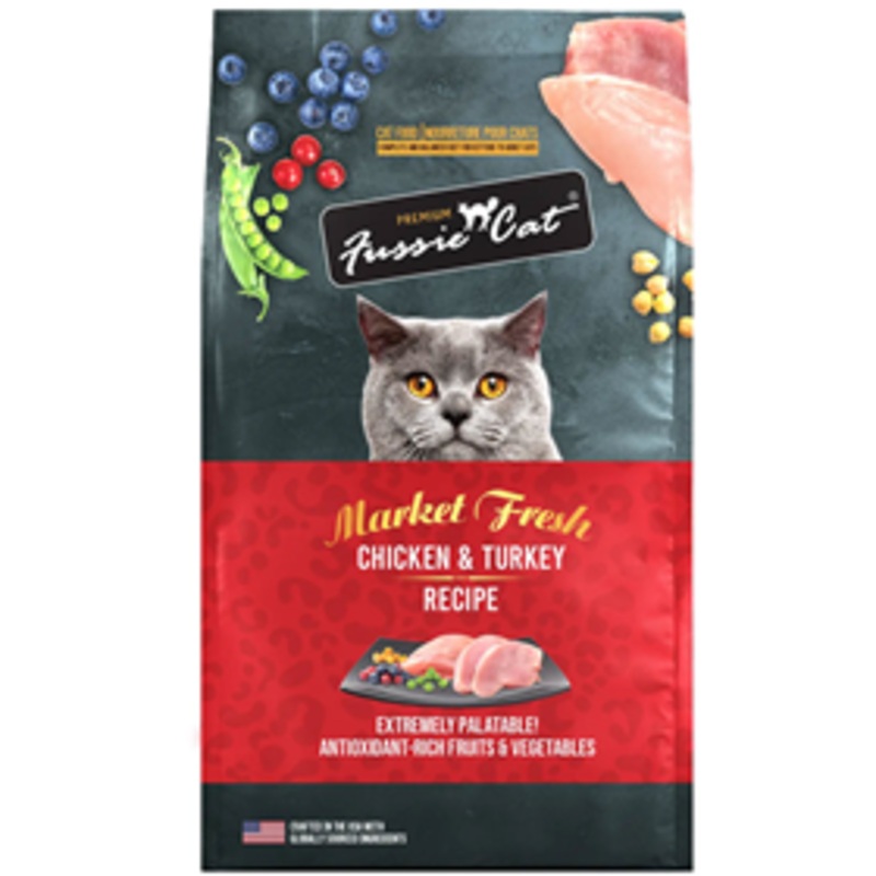 Fussie Cat Market Fresh Chicken & Turkey Recipe Cat Food