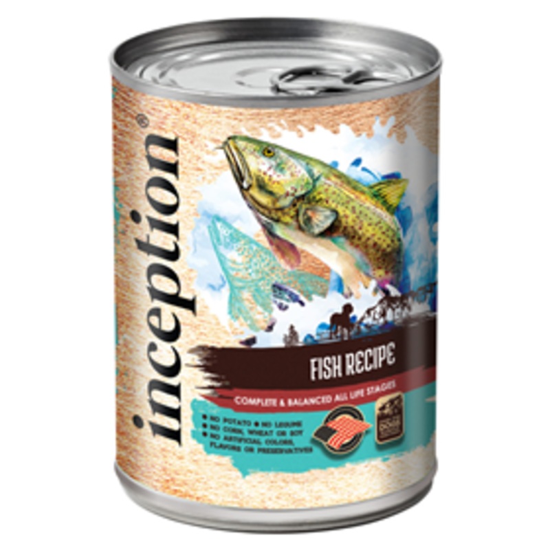 Inception Fish Recipe Canned Dog Food 13 oz.
