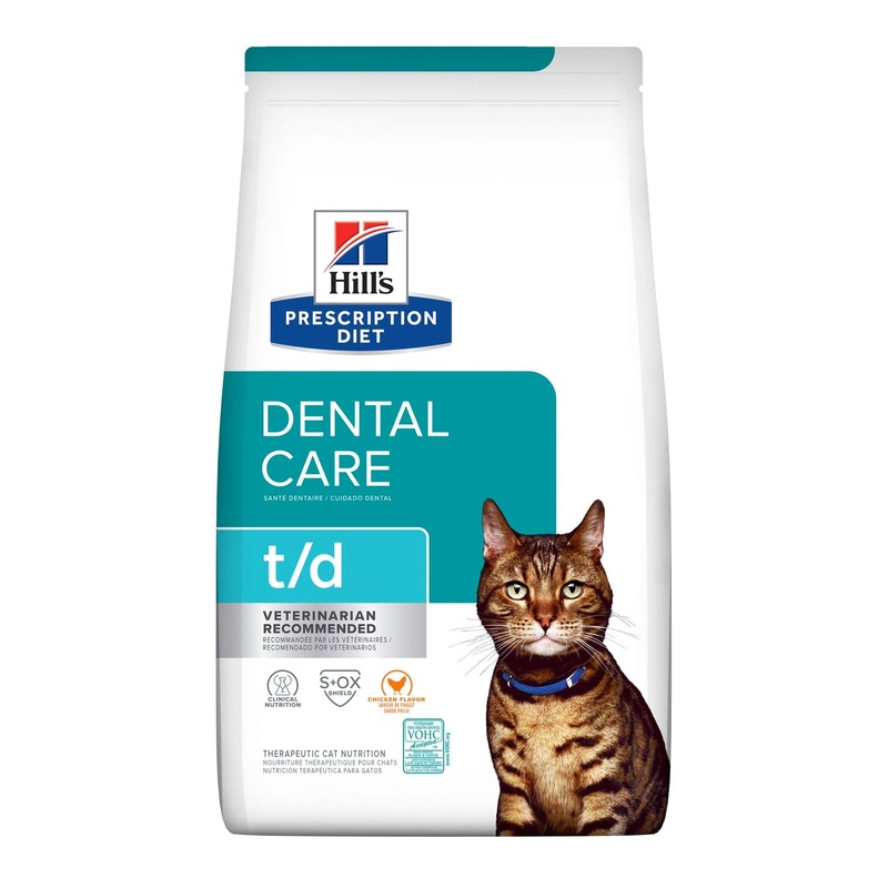 Hill’s Prescription Diet Feline t/d Dental Care