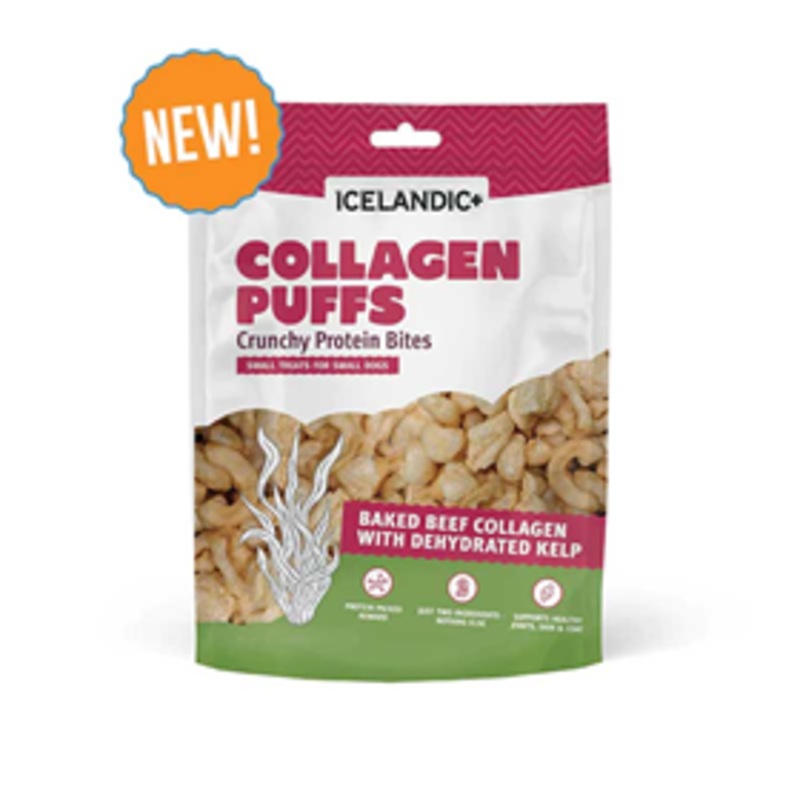 Icelandic Beef Collagen Kelp Puff Small Dog