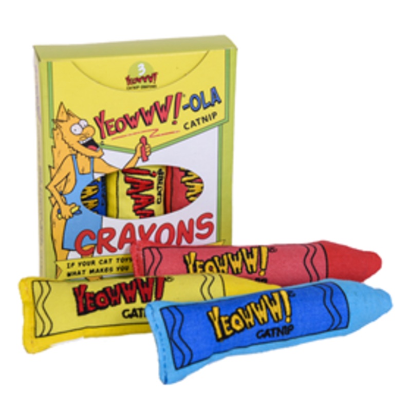 Yeowww! ola Catnip Crayons Catnip Toy