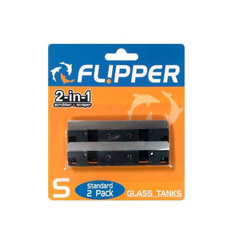 Flipper Standard Aquarium Cleaner Replacement Blades – 2 Pack