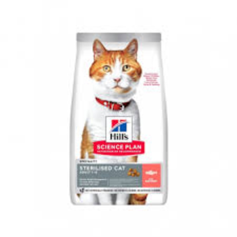 Hill’s Sterilised Cat Adult Dry Food with Salmon 3kg