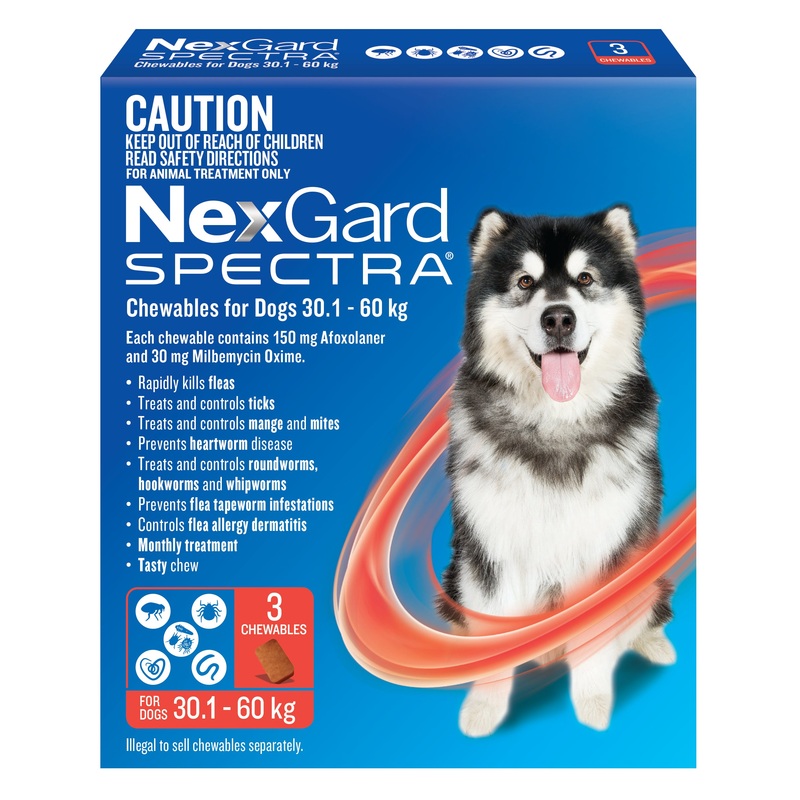 NexGard SPECTRA Very Large Dog Chews 30.1-60kg