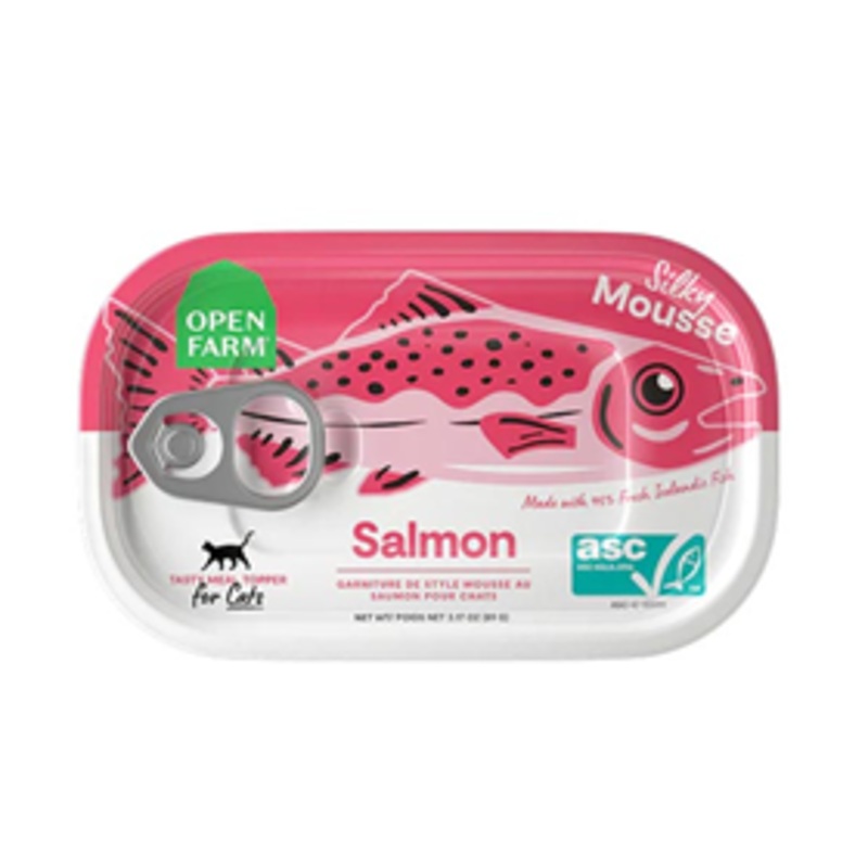 Open Farm Cat Salmon Topper, 3.17oz