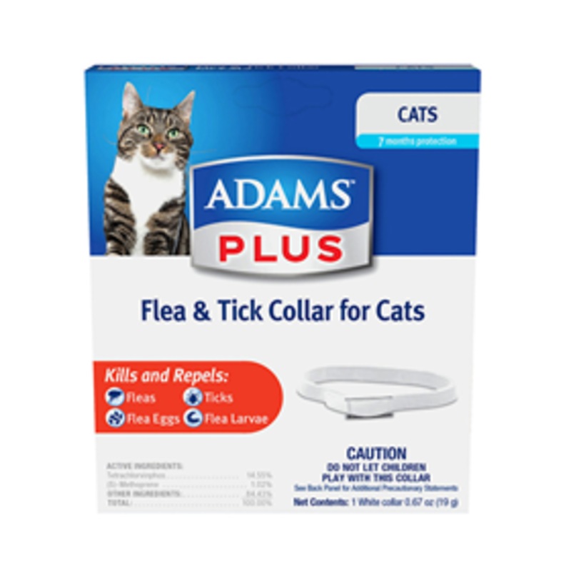 Adams Plus Flea & Tick Collar for Cats