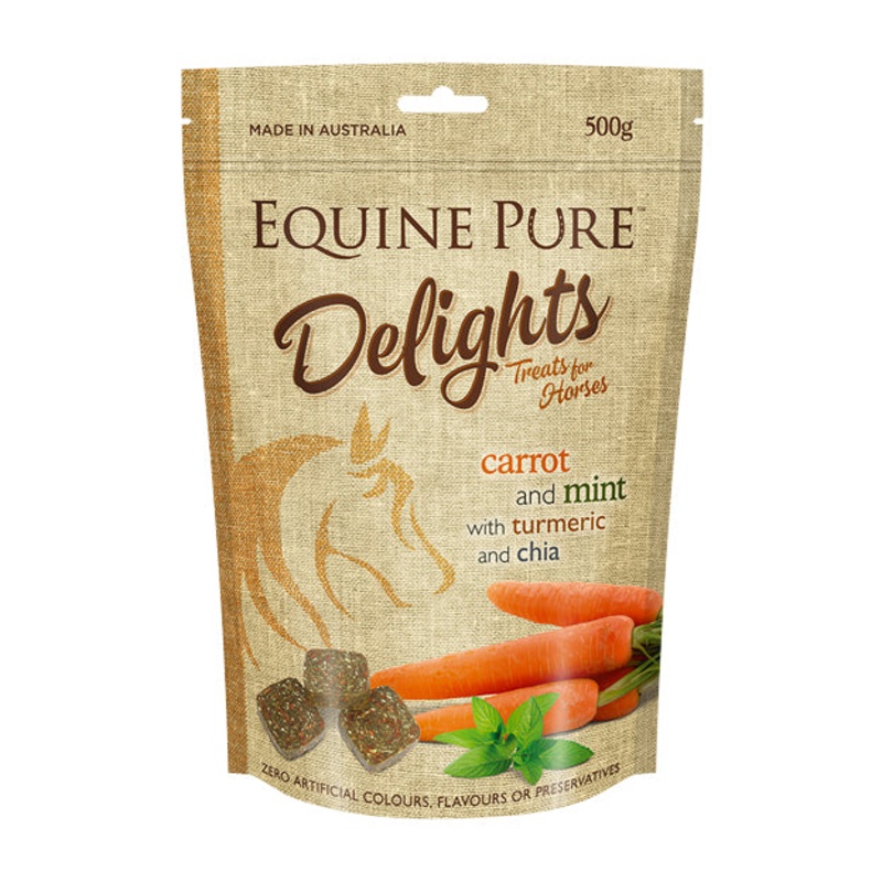 Equine Pure Delights Carrot & Mint Treats