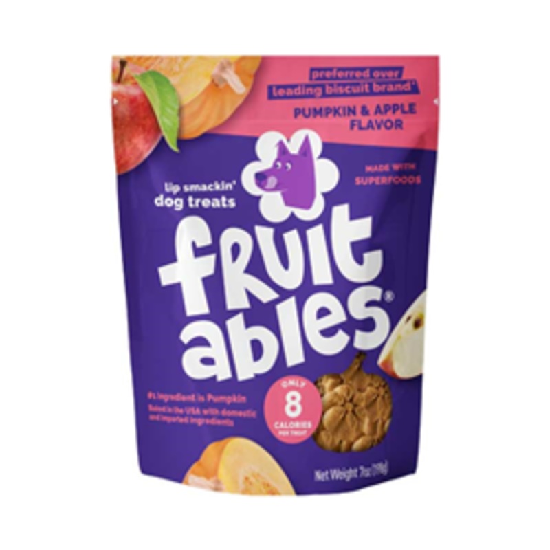 Fruitables Baked Pumpkin & Apple Dog Treats 7oz