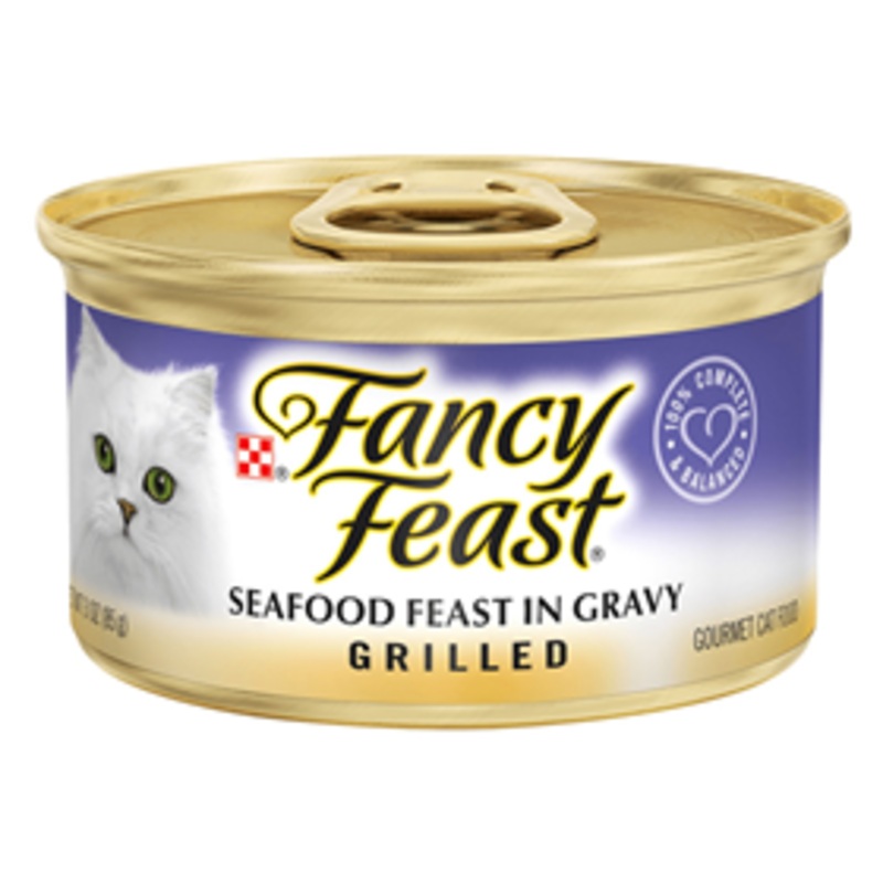 Fancy Feast Grilled Seafood Gourmet Cat Food 3oz