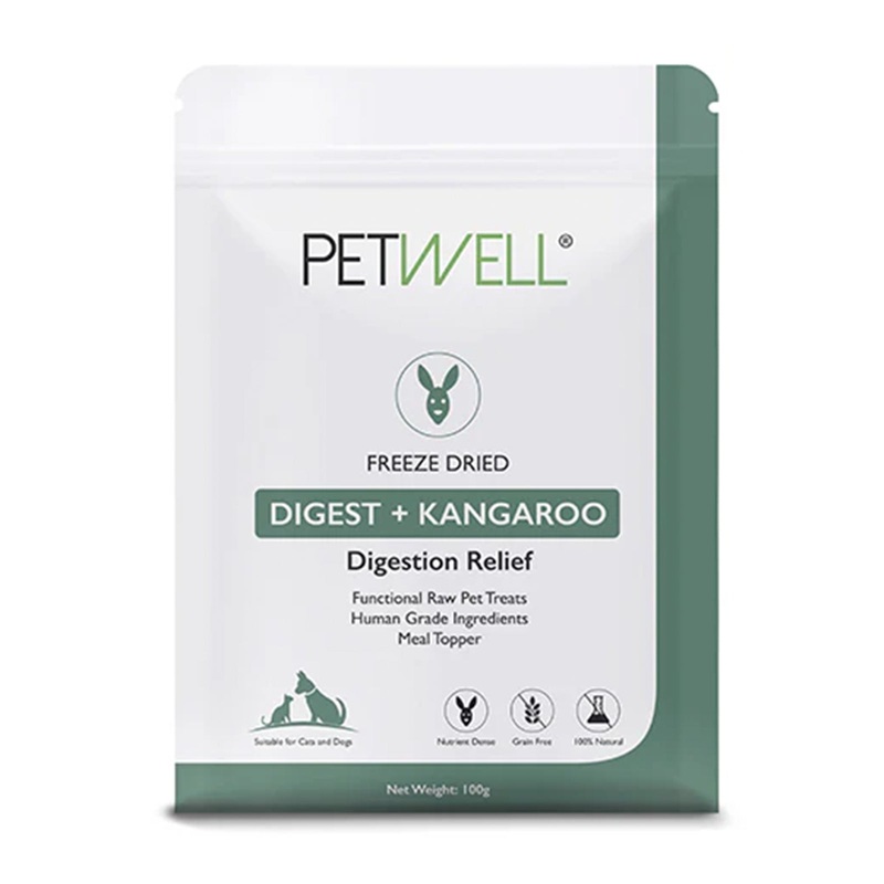 PetWell Digest + Kangaroo Dog and Cat Functional Treats 100g