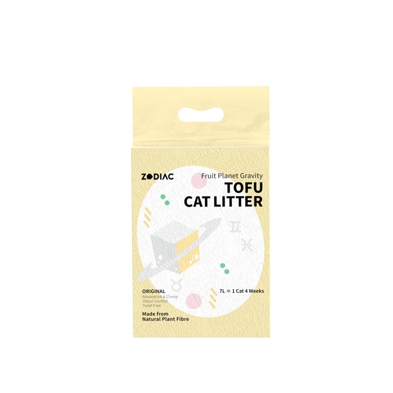 ZODIAC Fruity Tofu Original Cat Litter 2.5kg