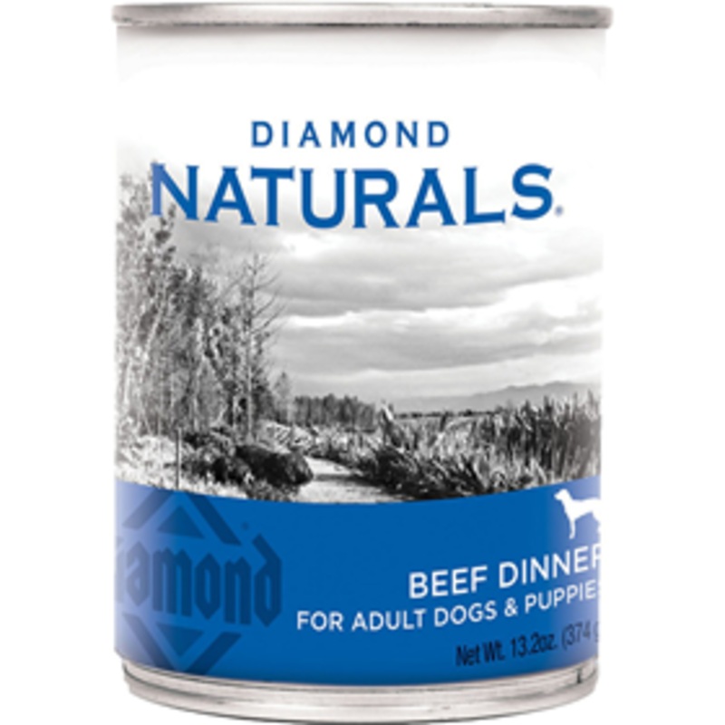 Diamond Naturals Beef Dinner for Adult Dogs & Puppies 13.2 oz.