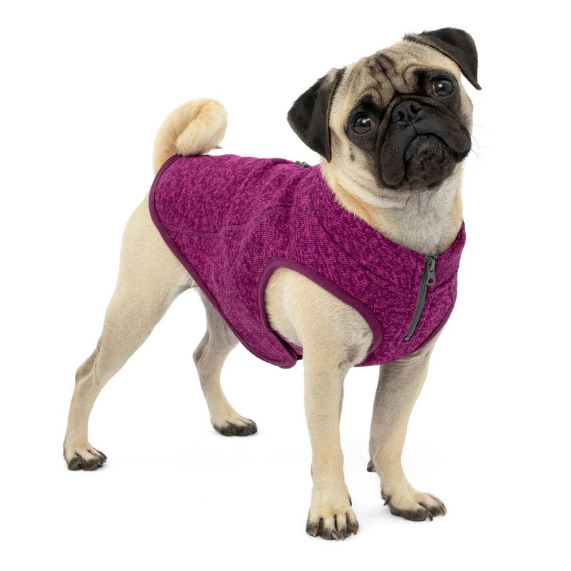 Kurgo Core Dog Sweater – Heather Violet