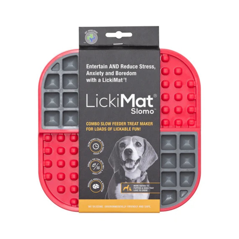 LickiMat Slomo|Red|Turquoise|Green|Orange|Purple