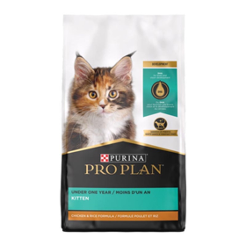 Purina Pro Plan Kitten Chicken & Rice Formula Dry Cat Food