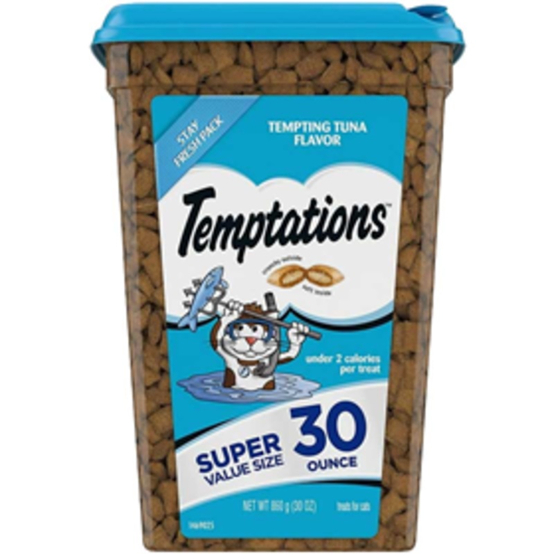 Temptations Classic Tempting Tuna Crunchy and Soft Cat Treats 30oz