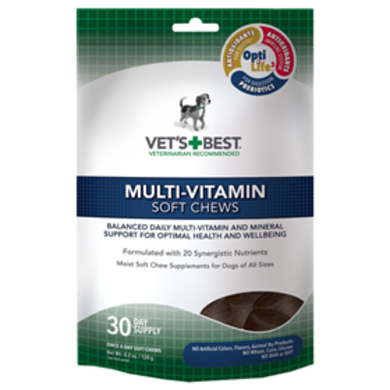 Vet’s + Best Multi-Vitamins Soft Chews 30 ct.