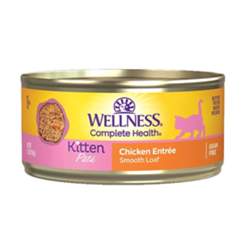 Wellness Complete Health Kitten Pate Chicken Entree 5.5 oz.